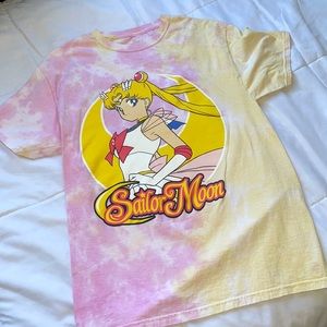 Sailor Moon Tie Dye Graphic Tee
